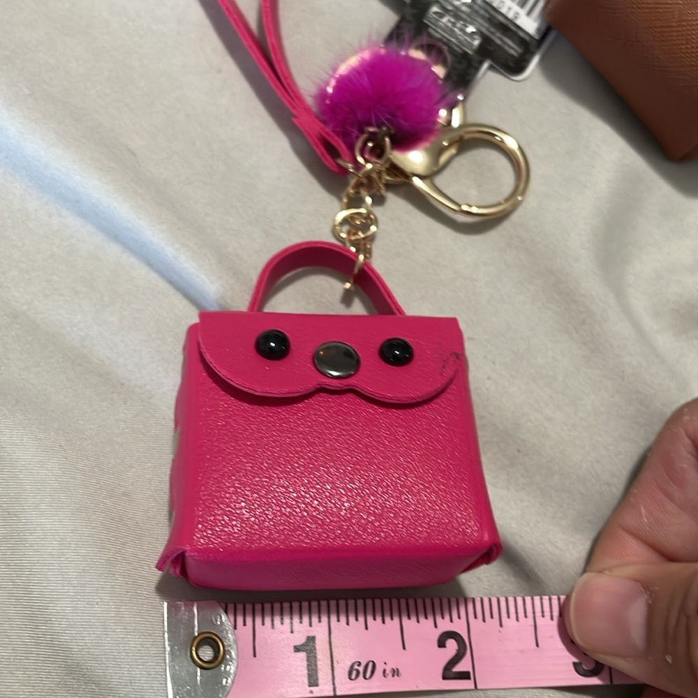 Women's Mini bag Charms and Keychain Set, NWT & NWOT Embossed & Detailed - Picture 12 of 15